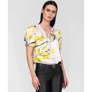 STORM CIRRO PRINT TOP Women's Size 10 EUC‎ Viscose